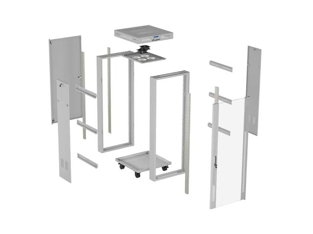 LANBERG RACK CABINET 19" FREE-STANDING 42U/600X600-1