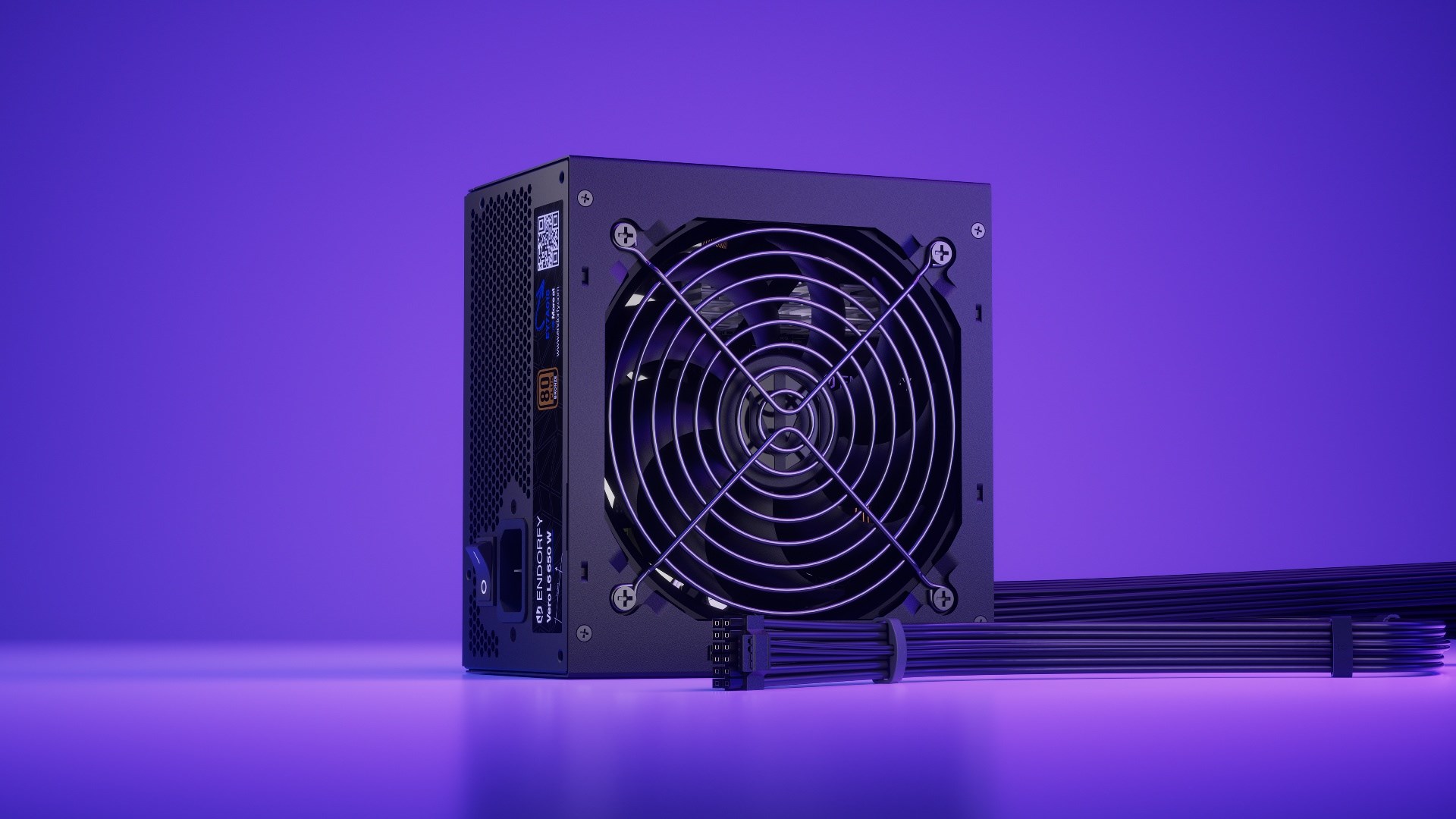 Napajanje za računalo ENDORFY Vero L6 Bronze 650W (80 PLUS Bronze, 120mm Fluctus ventilator, DC-DC)-12