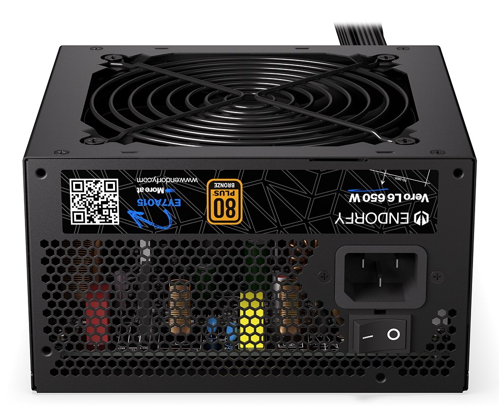 Napajanje za računalo ENDORFY Vero L6 Bronze 650W (80 PLUS Bronze, 120mm Fluctus ventilator, DC-DC)-9