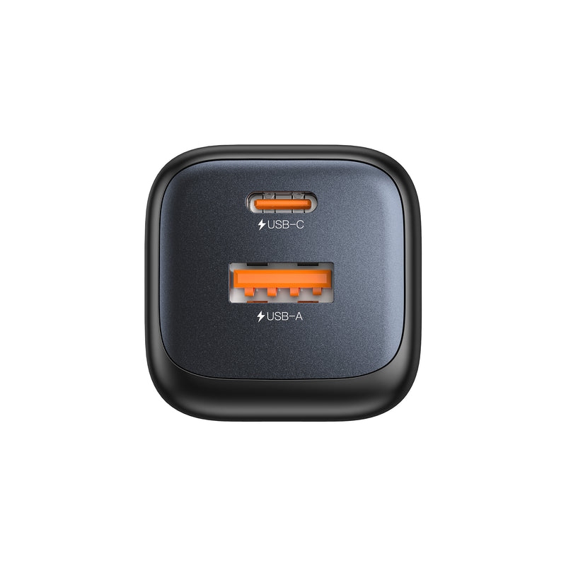 Zidni punjač UNITEK P1113A (20W, GaN, USB-C PD, USB-A QC 3.0)-1