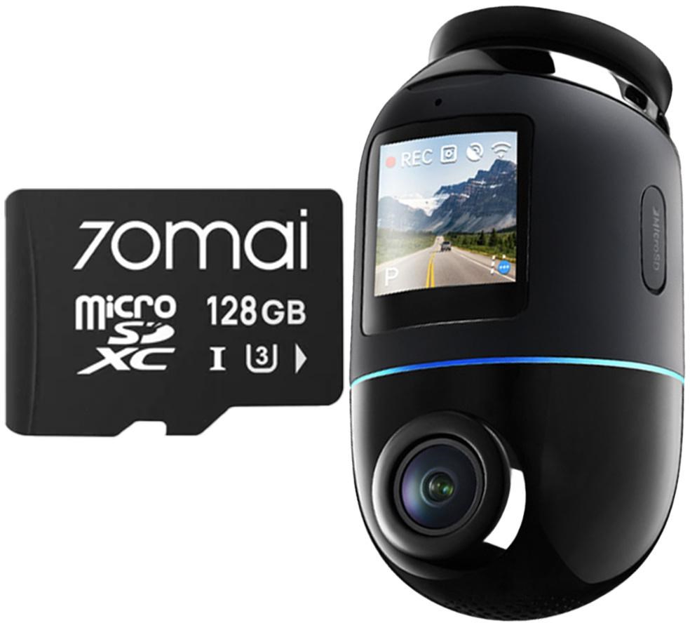 Auto kamera 70MAI Dash Cam Omni X200 128GB (360° snimanje, 1080p, AI nadzor parkiranja, noćno snimanje)