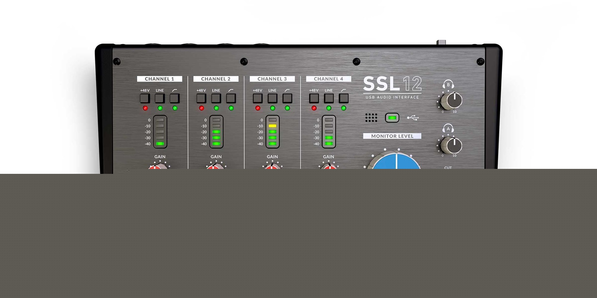 Audio sučelje SOLID STATE LOGIC SSL 12 (12-ulaza/8-izlaza, 32-bit/192kHz, USB-C)