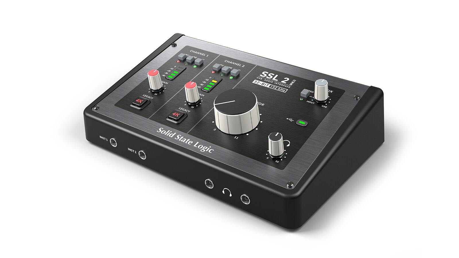 Audio sučelje SOLID STATE LOGIC SSL2 (2-in/2-out, 24-bit/192kHz, Legacy 4K, USB-C)-5