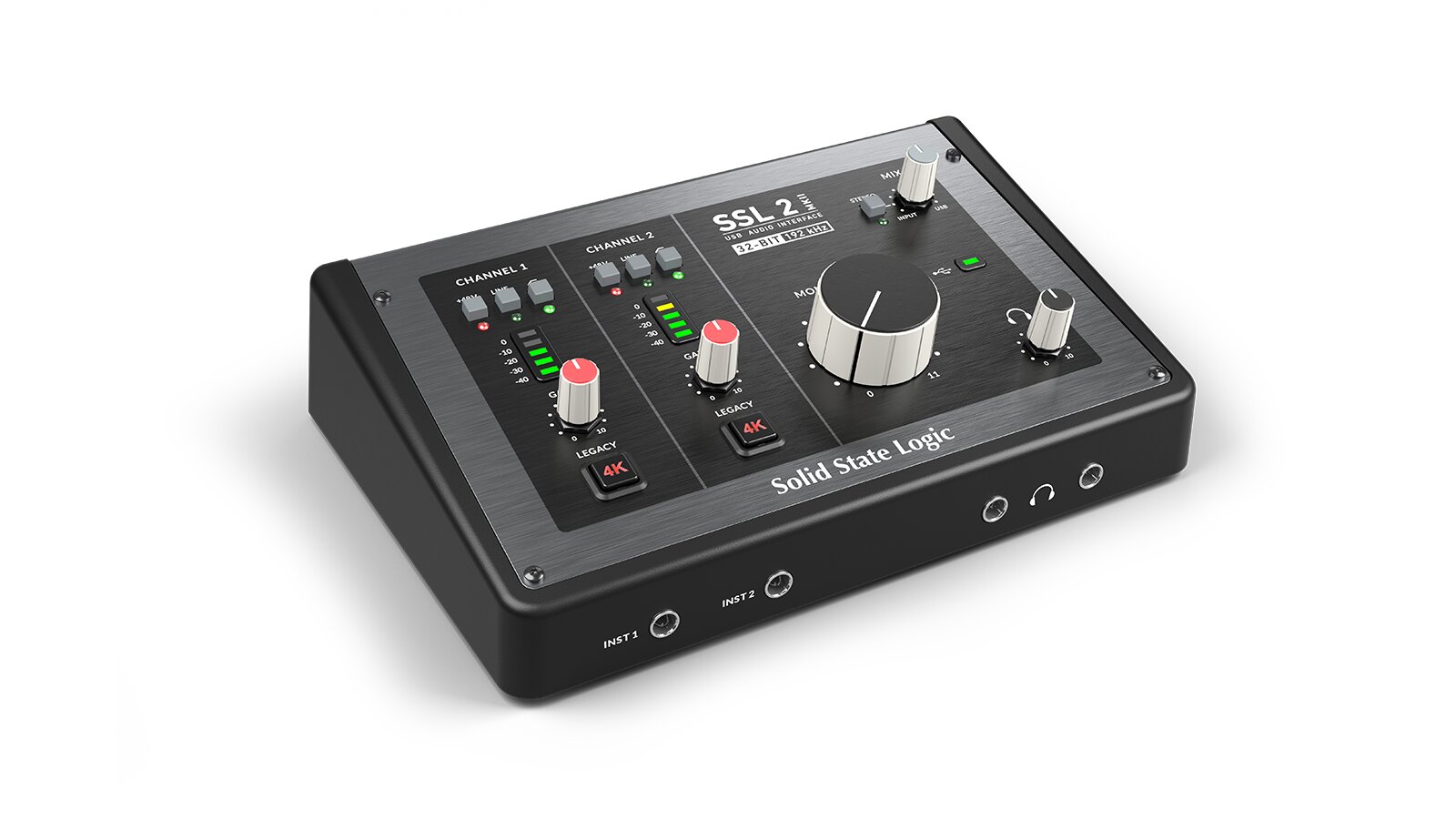 Audio sučelje SOLID STATE LOGIC SSL2 (2-in/2-out, 24-bit/192kHz, Legacy 4K, USB-C)-2