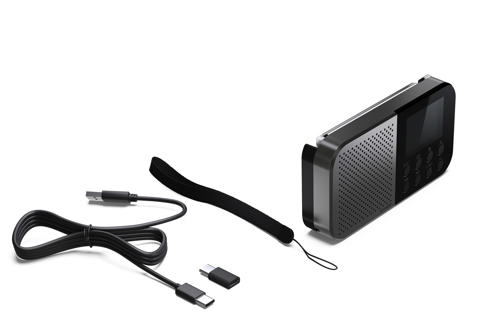 Sharp DR-P520 Personal Digital Grey-2