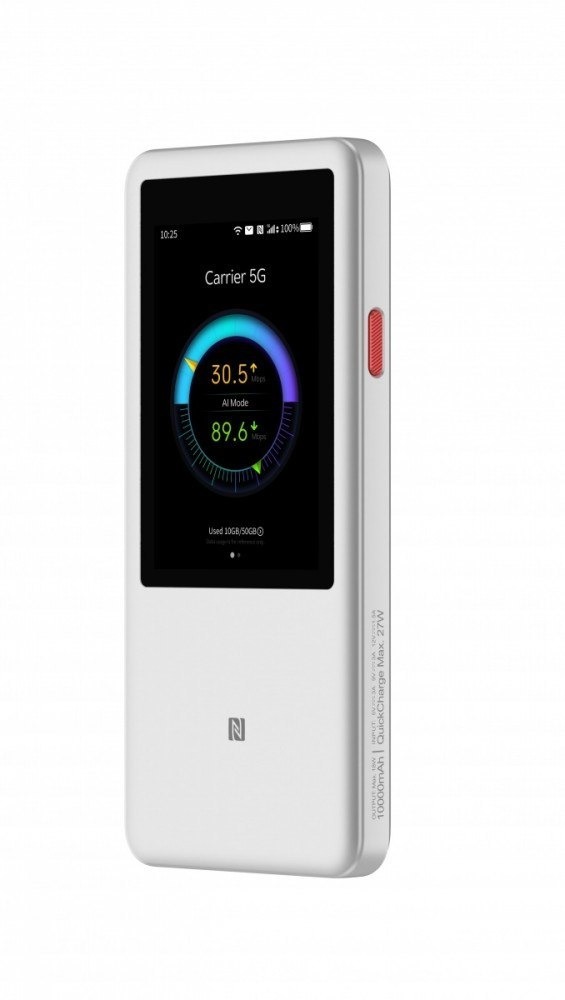 5G Router ZTE U60 Pro WiFi 7 (MU5250, 10Gbps LAN, 10000 mAh, Touchscreen)-1