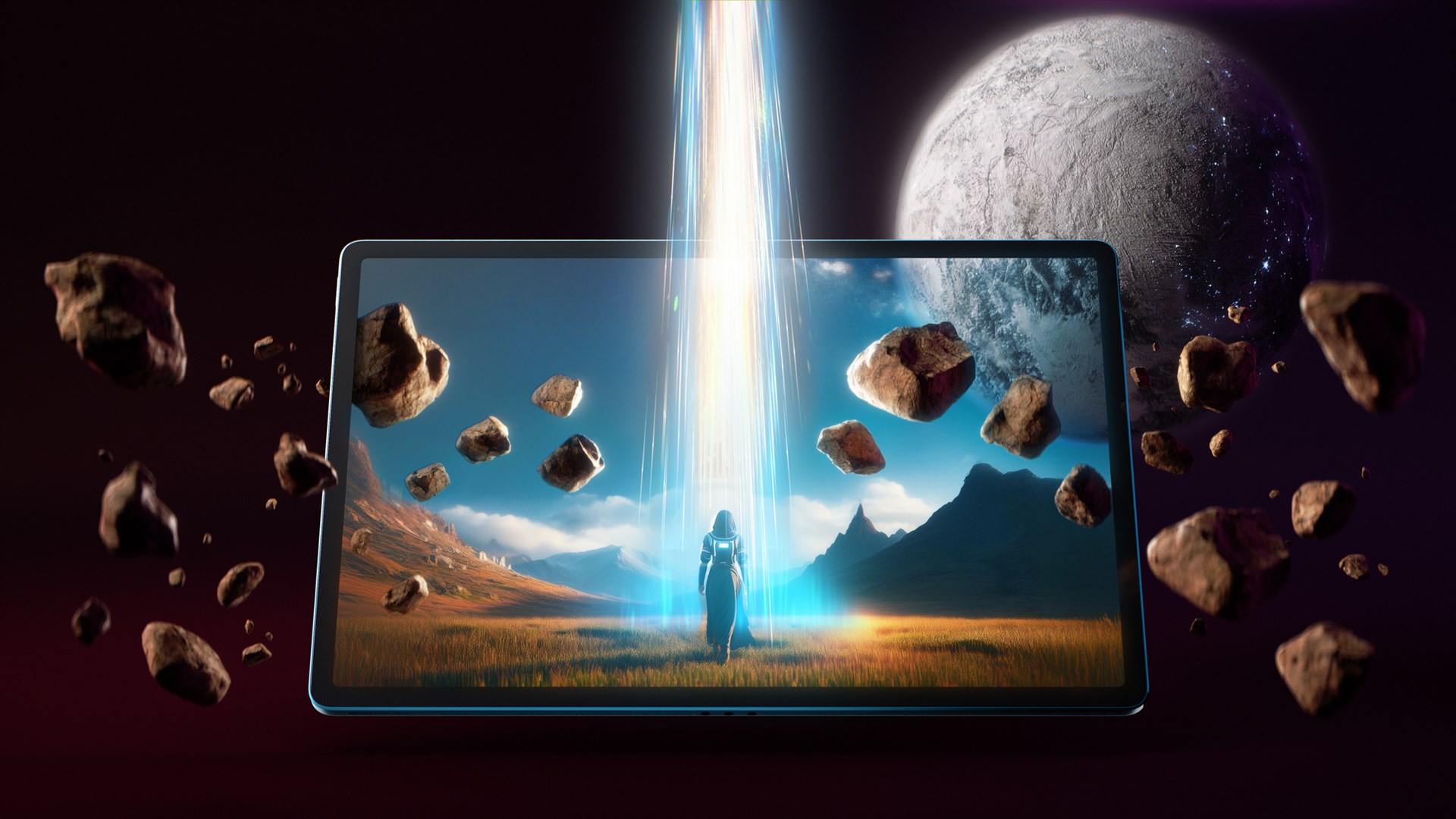 Lenovo Yoga Tab Plus Snapdragon 256 GB 32.3 cm (12.7") 16 GB Wi-Fi 7 (802.11be) Android 14 Teal-22