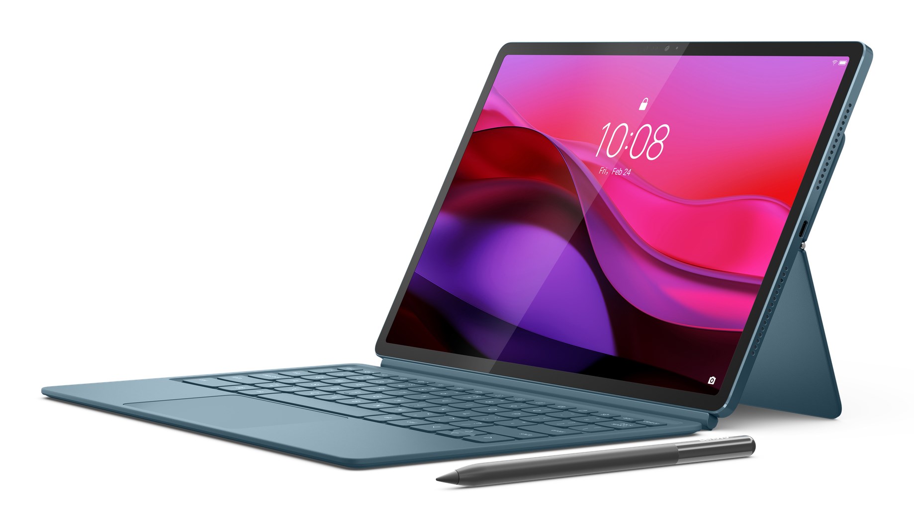 Lenovo Yoga Tab Plus Snapdragon 256 GB 32.3 cm (12.7") 16 GB Wi-Fi 7 (802.11be) Android 14 Teal-12