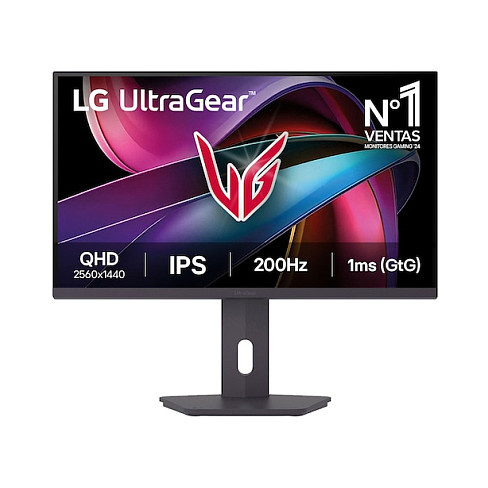 Gaming monitor LG UltraGear 27G610A-B (27" QHD IPS, 200Hz, 1ms, HDR 400)