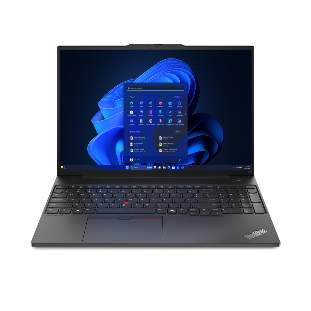 Laptop LENOVO ThinkPad E16 Gen 2 (16" WUXGA, AMD Ryzen 5 7535U, 8 GB, 256 GB SSD, Windows 11 Pro, non-HR tipkovnica)-0