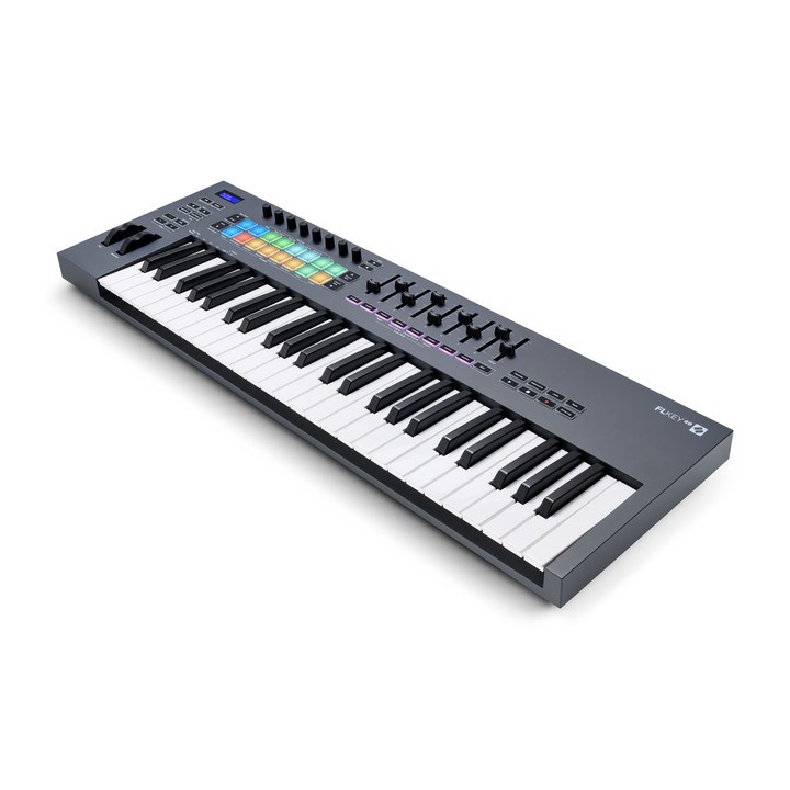 MIDI kontroler klavijatura NOVATION FLkey 49 (49 tipki, za FL Studio, 16 RGB padova)-1