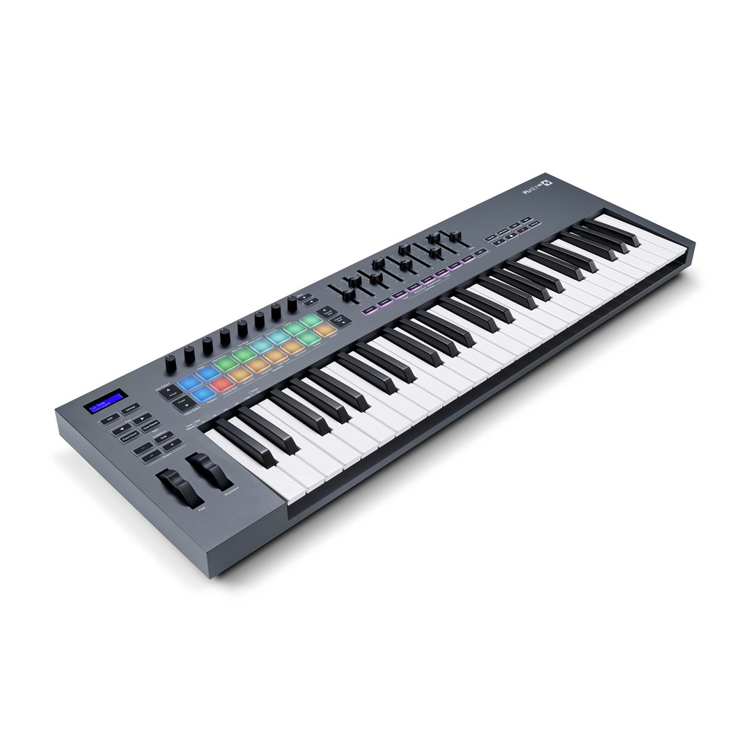 MIDI kontroler klavijatura NOVATION FLkey 49 (49 tipki, za FL Studio, 16 RGB padova)-3