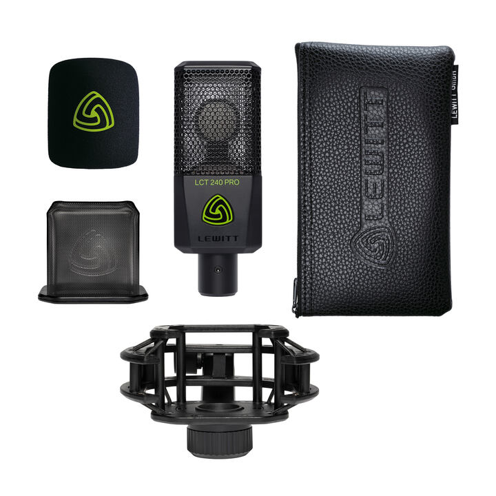 Set za snimanje LEWITT LCT 240 PRO Vocal Set (Kondenzatorski mikrofon, Shock mount, Pop filter)-4