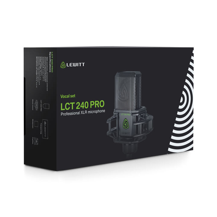 Set za snimanje LEWITT LCT 240 PRO Vocal Set (Kondenzatorski mikrofon, Shock mount, Pop filter)-5