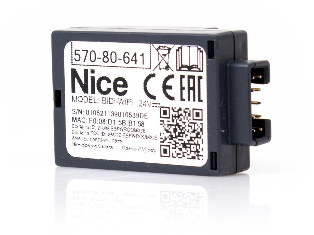 WiFi modul za programiranje NICE BiDi-WiFi (Upravljanje putem aplikacije, BUS T4 sučelje)