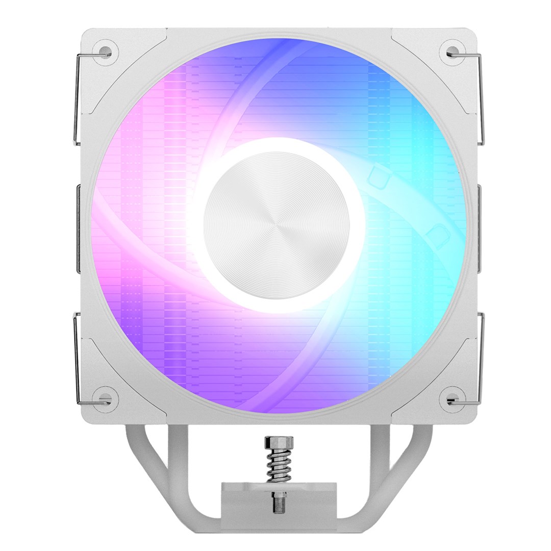 Hladnjak za procesor MODECOM Volcano 0C-T202 LCD ARGB, 120mm, bijeli-5