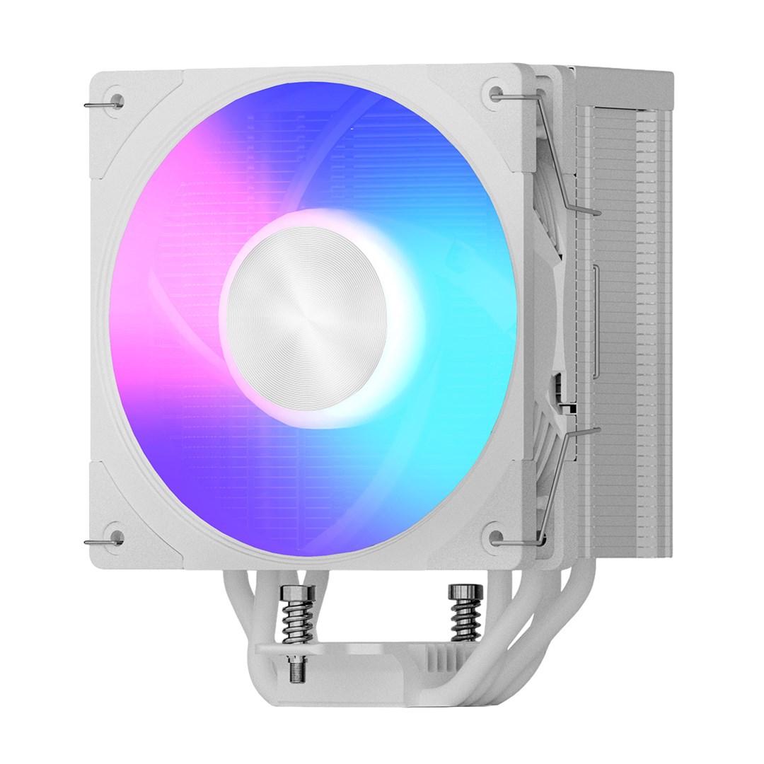 Hladnjak za procesor MODECOM Volcano 0C-T202 LCD ARGB, 120mm, bijeli-2