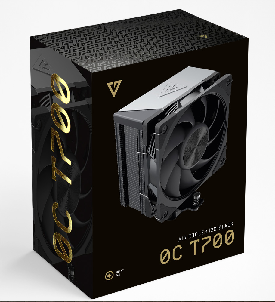 Hladnjak za procesor MODECOM Volcano 0C T700, 120mm, 180W TDP, crni-2