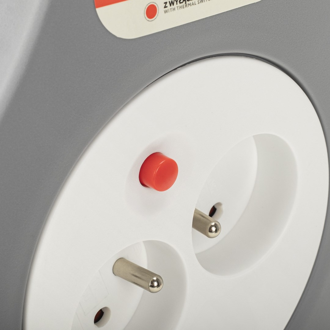 Produžni kabel na motalici MONTIS MT189, 10m, 2 utičnice-4