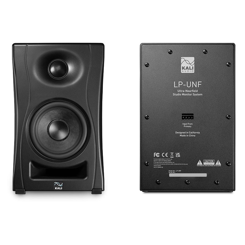 Aktivni studijski monitori KALI AUDIO LP-UNF (4.5" woofer, Bluetooth 5.1, USB-C) crni, par-3