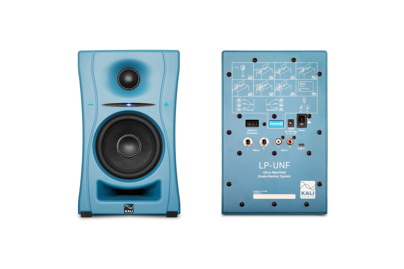 Studio monitori KALI AUDIO LP-UNF (4.5", Bluetooth 5.1, Ultra-Nearfield, plavi, par)-7