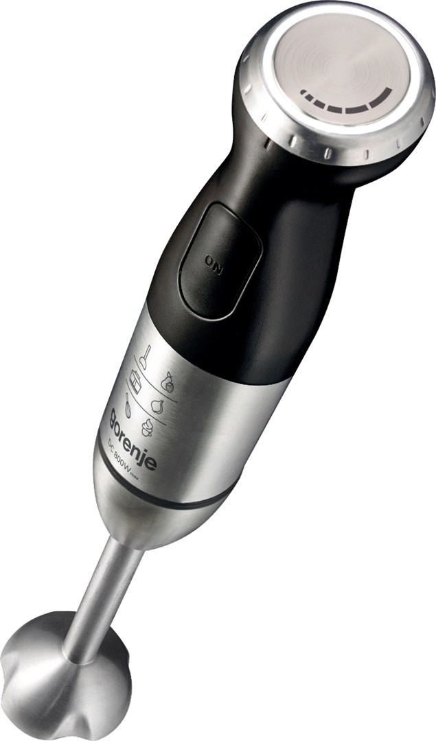 Gorenje HBC807QB 0.5 L Hand mixer 800 W Black, Stainless steel-1