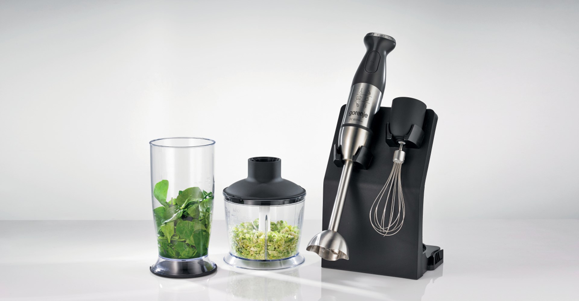 Gorenje HBC807QB 0.5 L Hand mixer 800 W Black, Stainless steel-4
