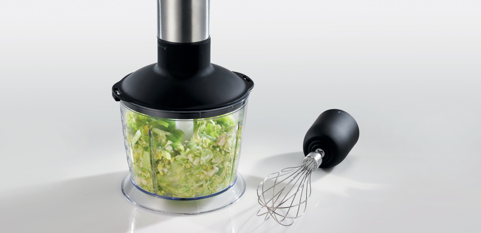 Gorenje HBC807QB 0.5 L Hand mixer 800 W Black, Stainless steel-5