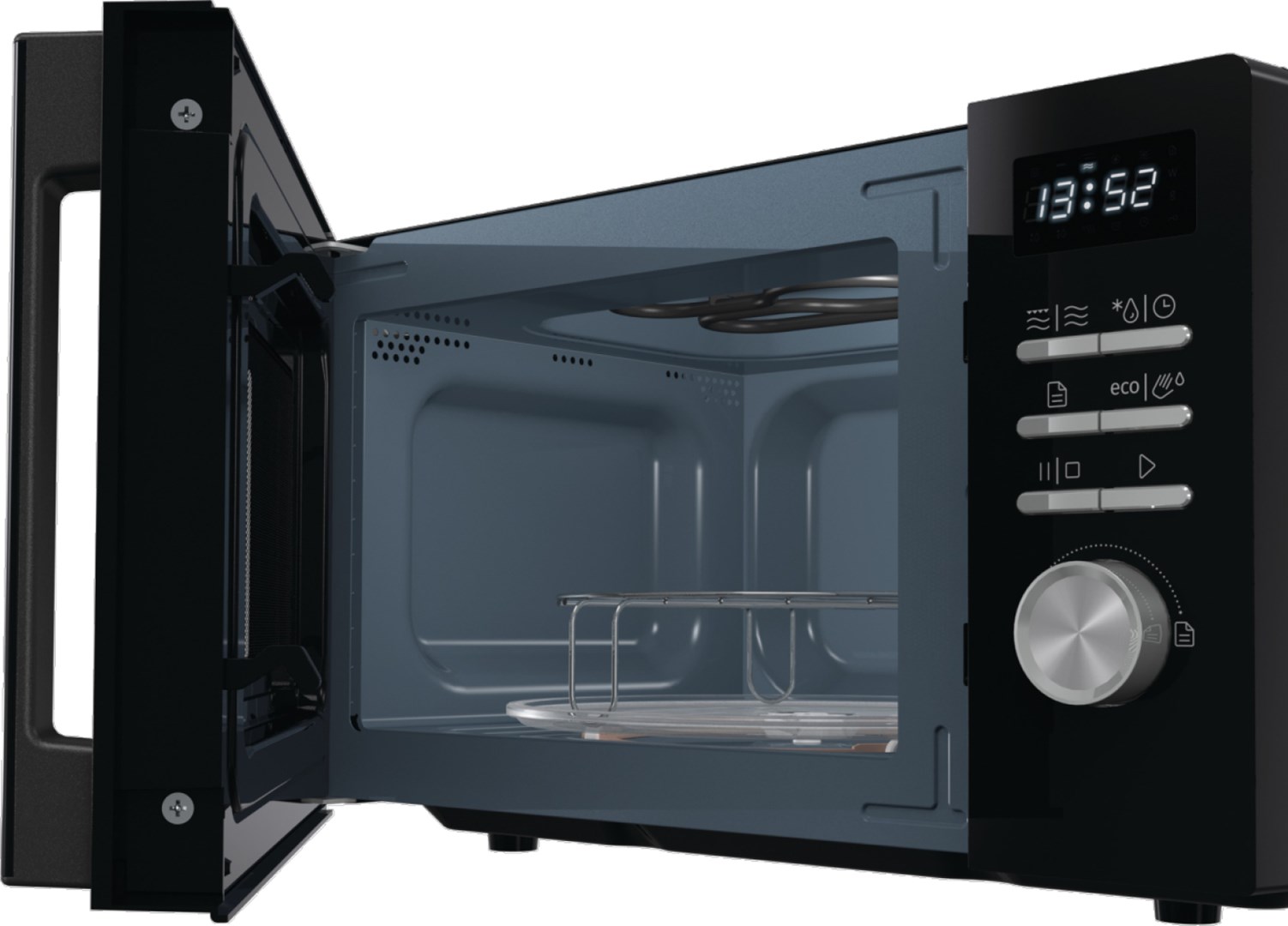 Gorenje MO20A4BH Black Combination microwave Countertop 20 L 800 W-7