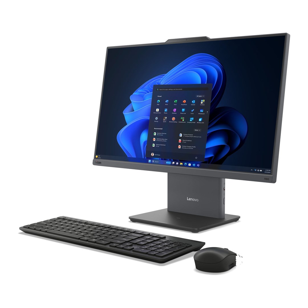 All-in-One računalo LENOVO ThinkCentre neo 50a 24 Gen 5 (23.8" FHD IPS, Intel Core 5 120U, 16GB DDR5, 512GB SSD, Windows 11 Pro)-2