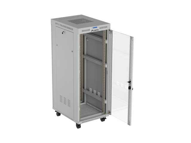 Mrežni ormar LANBERG NCF32-6808-B samostojeći 19" 32U (600x800mm), crna boja-7