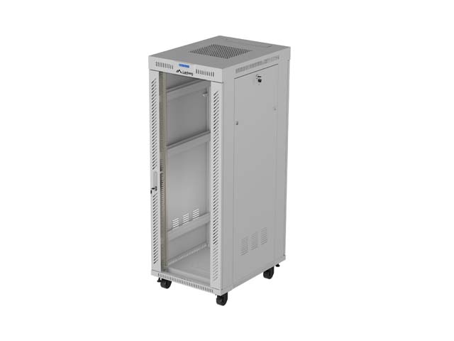 Mrežni ormar LANBERG NCF32-6808-B samostojeći 19" 32U (600x800mm), crna boja-5