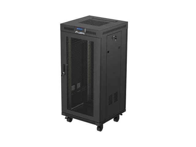 Mrežni ormar LANBERG samostojeći 19" 24U 600x600mm WF01-6624-10B