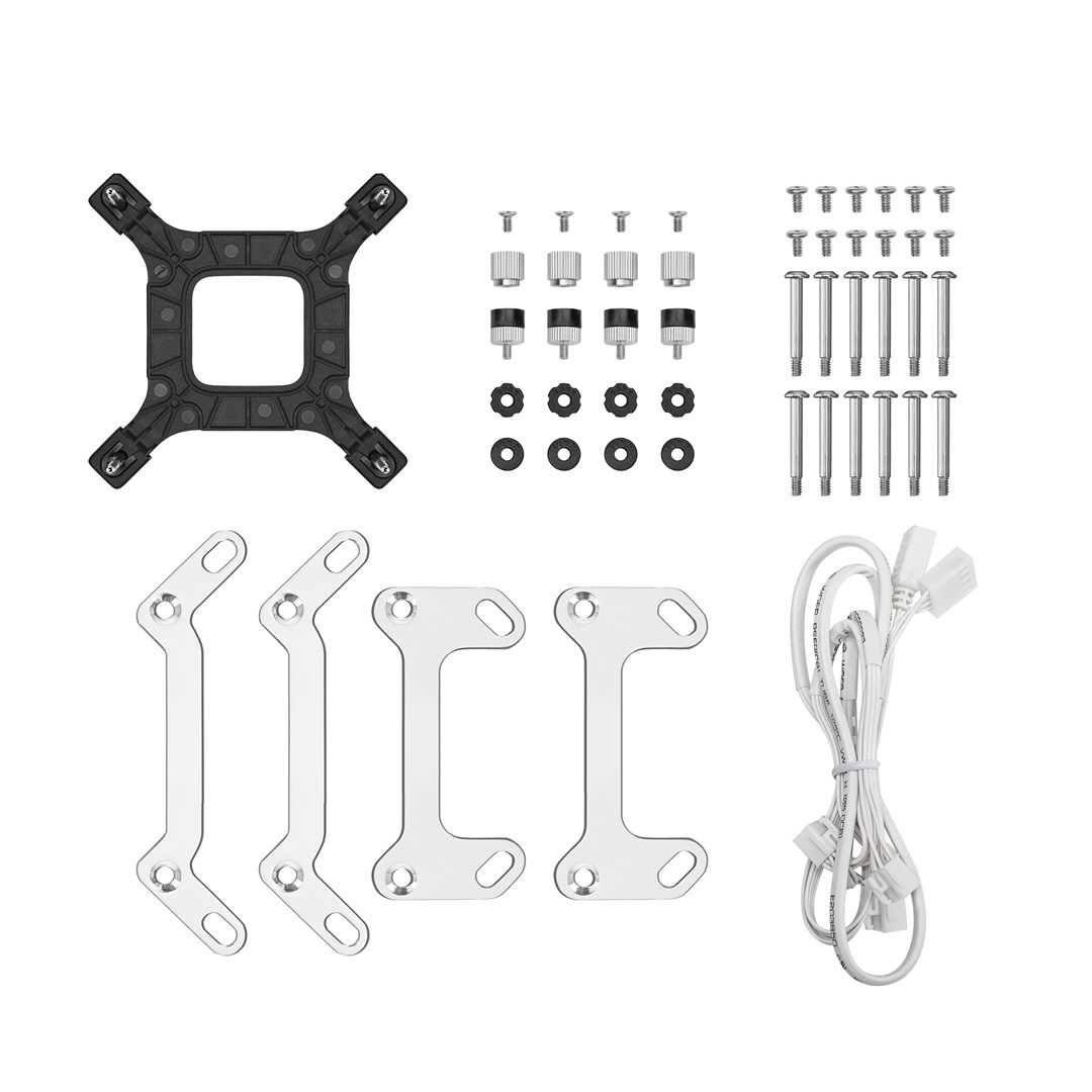 DeepCool LQ360 ULTRA ARGB Processor Liquid cooling kit 12 cm White-4