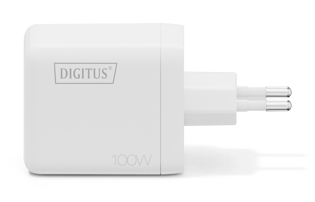 USB GaN punjač DIGITUS 100W (2x USB-C, 1x USB-A, PD 3.0)-5