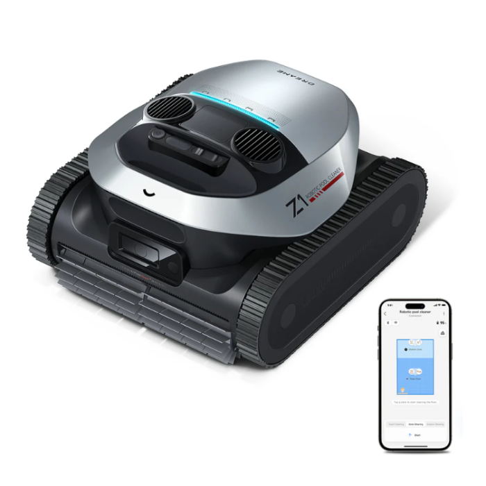 Robotski čistač bazena DREAME Z1 (bežični, 150 min autonomije, 10000 Pa)
