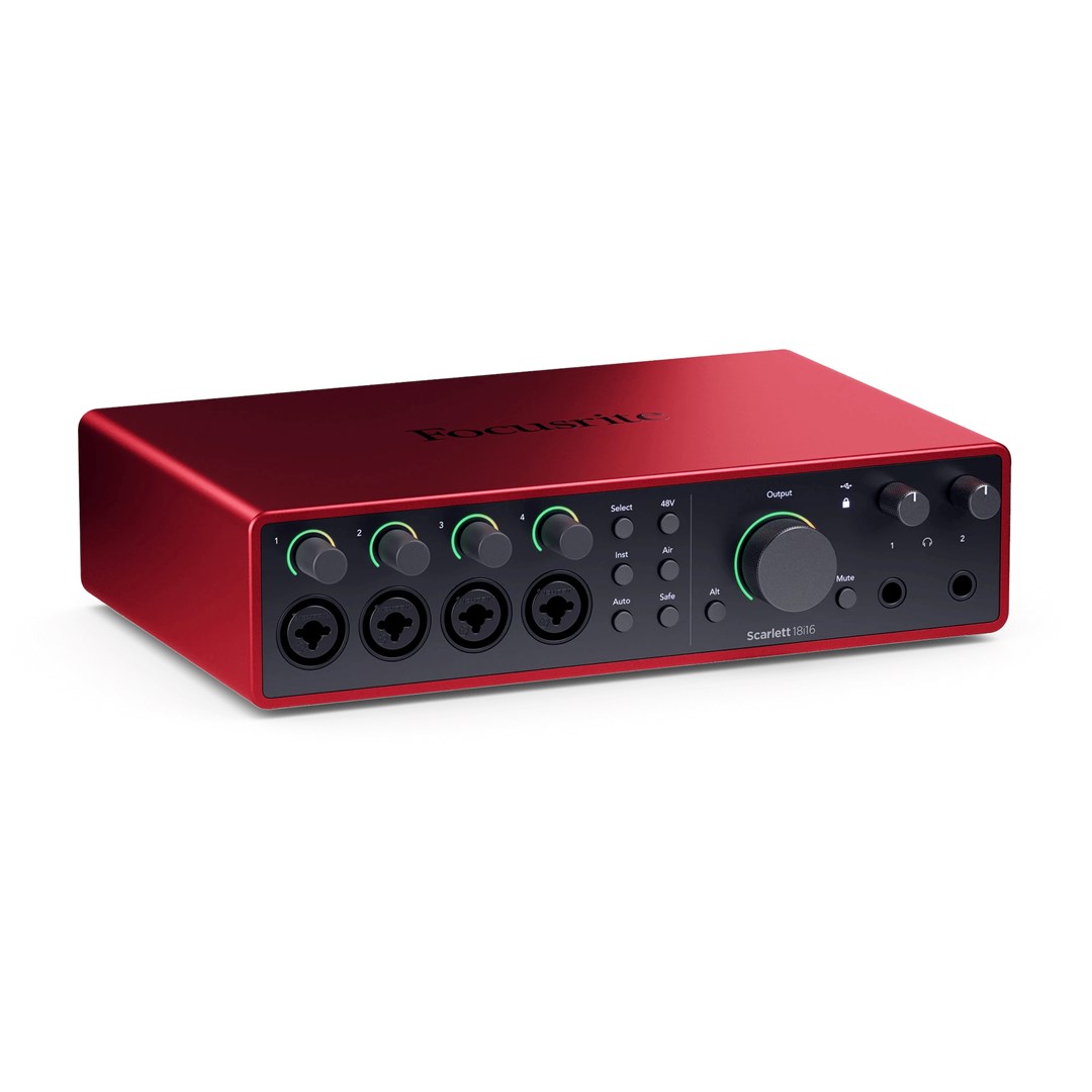 Audio sučelje FOCUSRITE Scarlett 18i20 4th Gen (24-bit/192kHz, 8 pretpojačala, ADAT, MIDI)-1