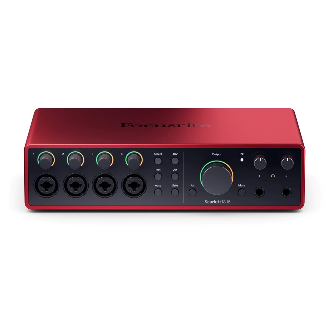 Audio sučelje FOCUSRITE Scarlett 18i20 4th Gen (24-bit/192kHz, 8 pretpojačala, ADAT, MIDI)-3