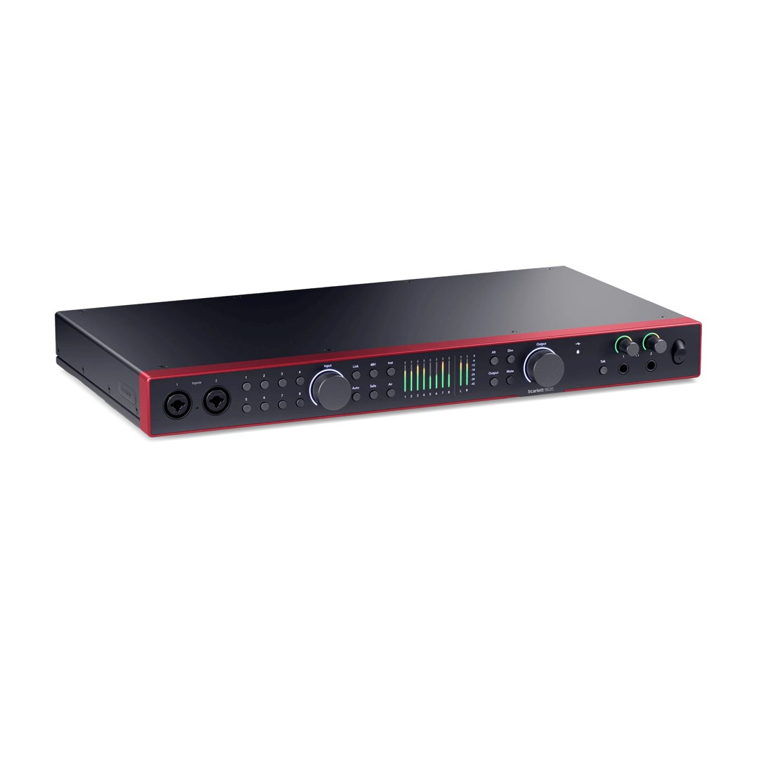 Audio sučelje FOCUSRITE Scarlett 18i20 4th Gen (18x20, 24-bit/192kHz, 8 mikrofonskih pretpojačala)-2