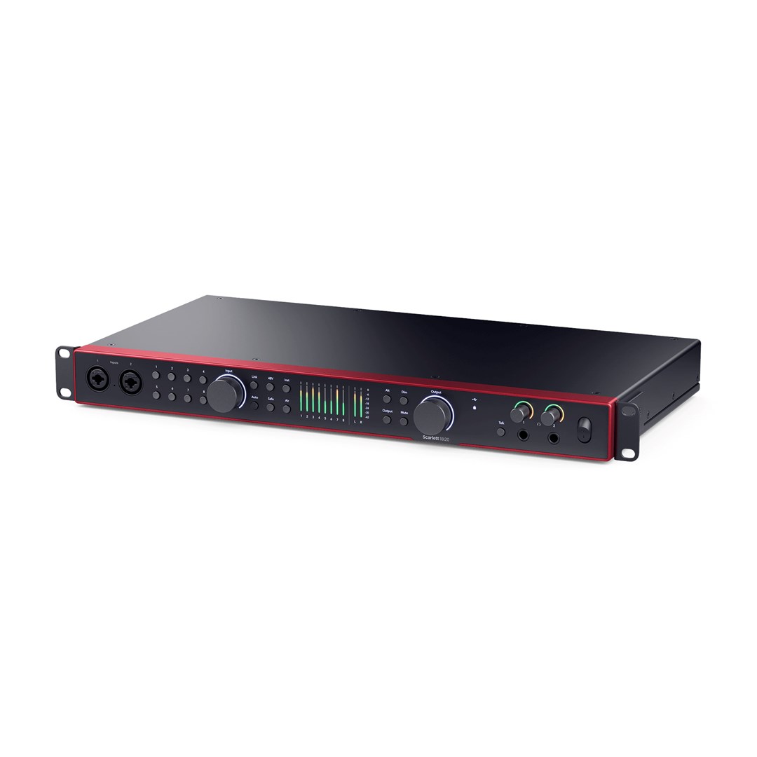 Audio sučelje FOCUSRITE Scarlett 18i20 4th Gen (18x20, 24-bit/192kHz, 8 mikrofonskih pretpojačala)-3