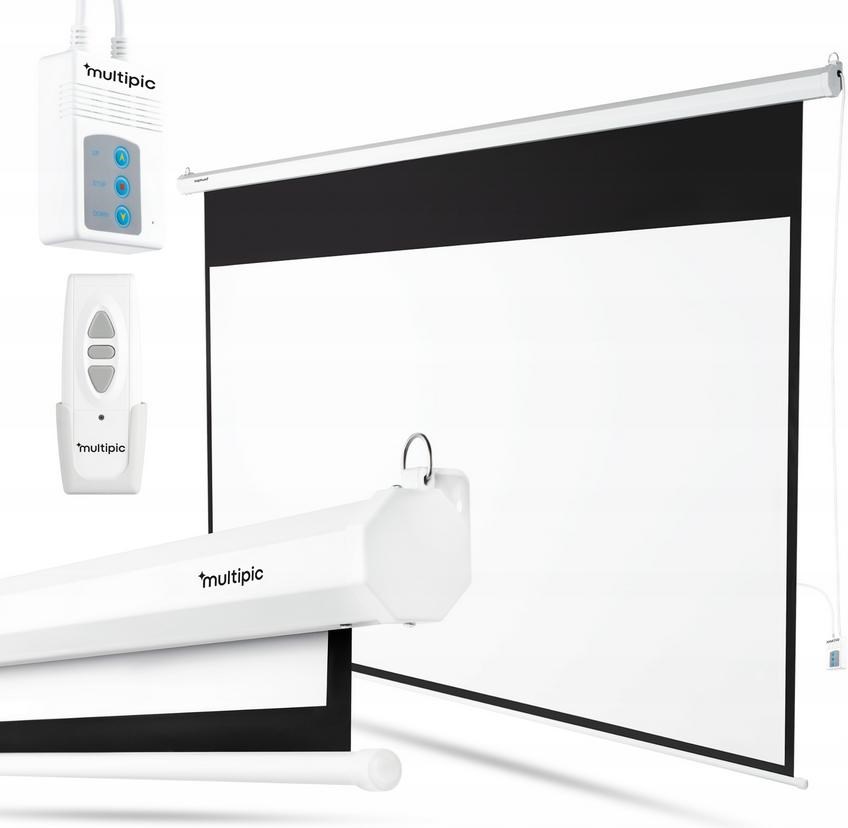 Projekcijsko platno OVERMAX Automatic Screen 95 (95", 169, električno, daljinski upravljač)-0