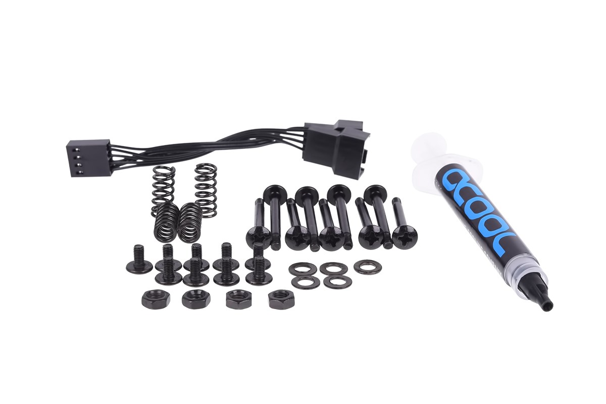 CPU vodeni blok s pumpom ALPHACOOL Eisbaer LT (Solo) (DC-LT 2 2600 pumpa, G1/4", Intel/AMD)-6