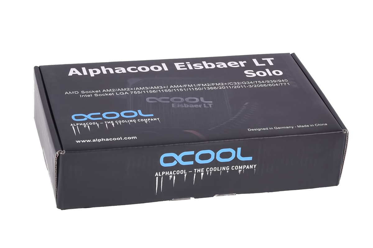 CPU vodeni blok s pumpom ALPHACOOL Eisbaer LT (Solo) (DC-LT 2 2600 pumpa, G1/4", Intel/AMD)-9