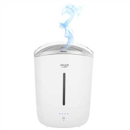 Ultrazvučni ovlaživač zraka ADLER AD 7971 (5 L, 30 W) bijela boja-0