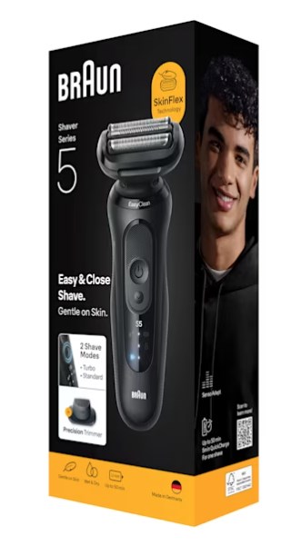 Brijaći aparat BRAUN Series 5 52-N1200S Wet & Dry, crna boja