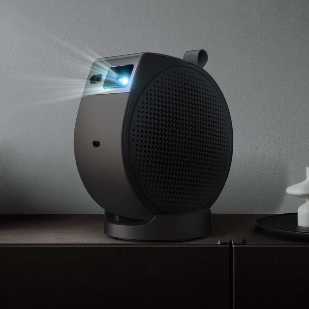 BenQ GV50p Standard throw projector 500 ANSI lumens DLP 1080p (1920x1080) Black-1