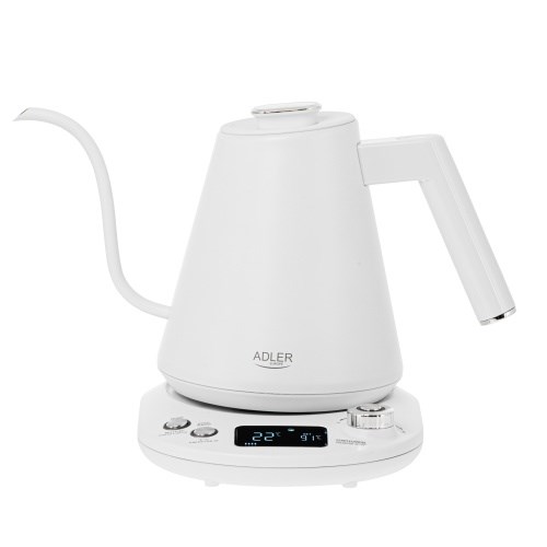 Kuhalo za vodu ADLER AD 1349w (1 L, 1100 W), bijela boja-0