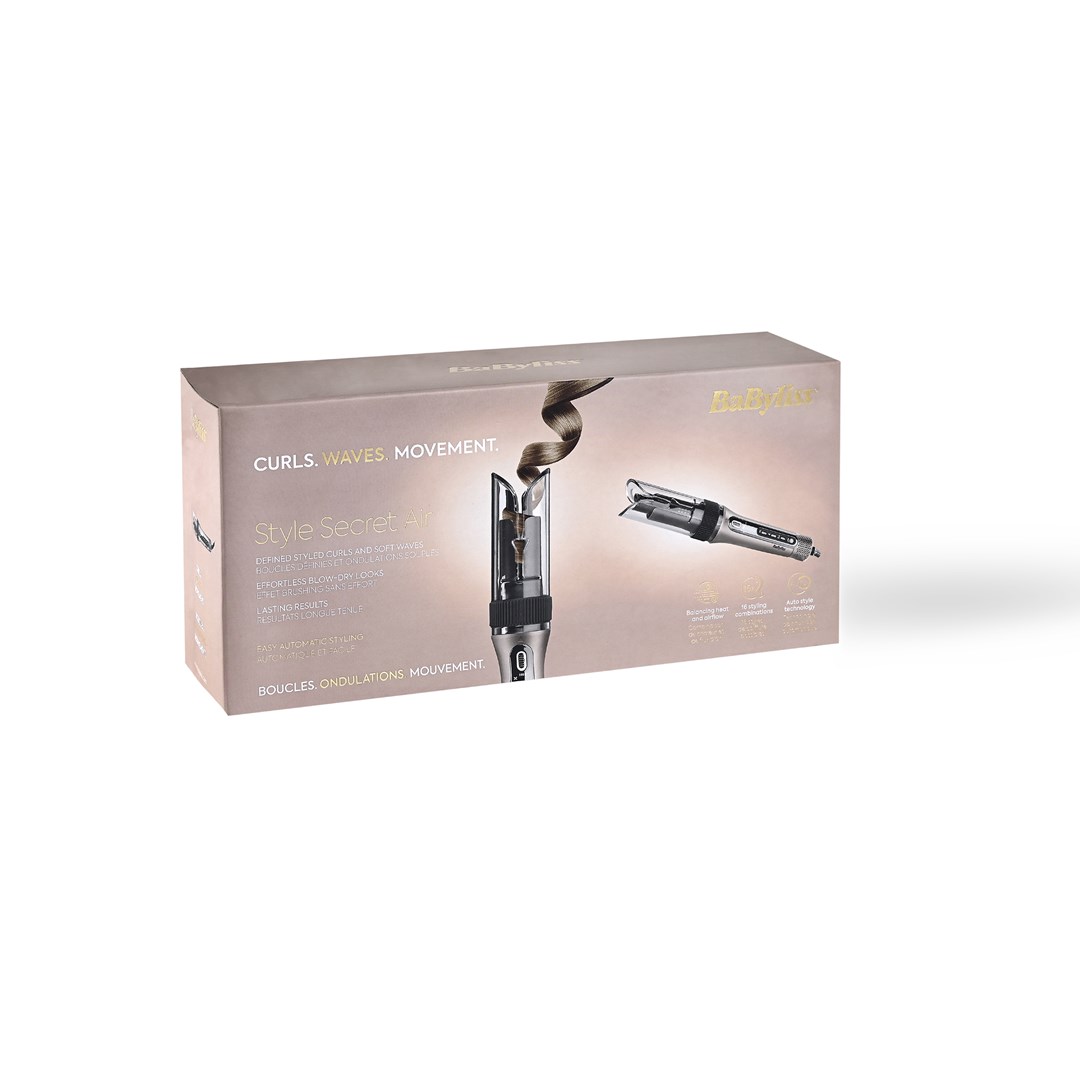 Automatski uvijač za kosu BABYLISS Curl Secret Steam Shine C6688E (ionska tehnologija, para, 2 postavke temperature)-9