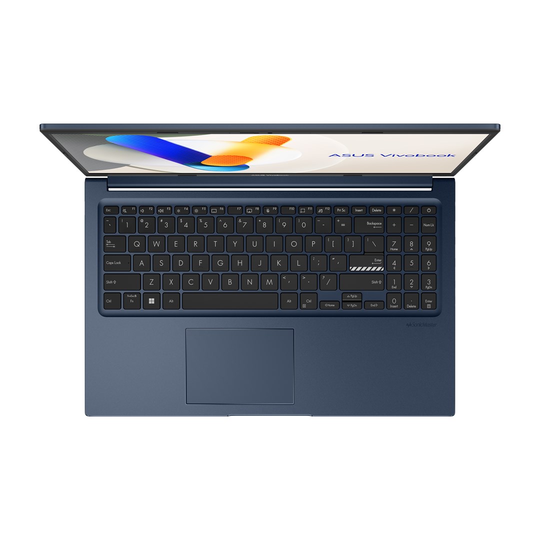 Laptop ASUS Vivobook 15 X1504VA (15,6", IPS, Full HD, Intel Core 5 120U, 16 GB, 512 GB SSD, Intel Graphics, Bez operativnog sustava, Non-HR tipkovnica, Quiet Blue)-4