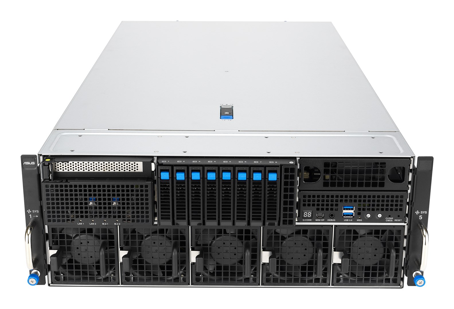 GPU Server ASUS ESC8000A-E13P (4U, 2x AMD EPYC 9004, 8x GPU podrška)-2